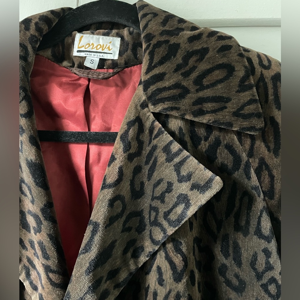 Women’s Leopard Print Blazer Jacket